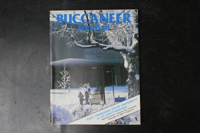 BUCCANEER Football Magazine November 1983 ETSU UT-Chattanooga Program Coors