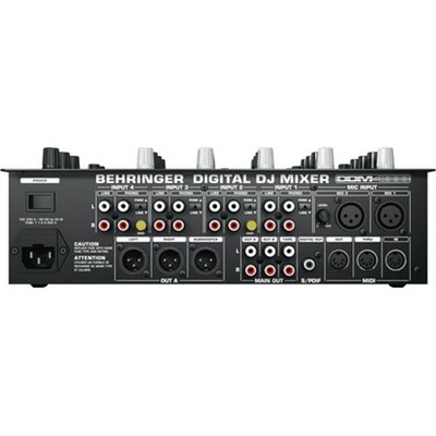 Behringer DDM4000 Ultimate 5-Channel Digital DJ Mixer with Sampler Behringer DDM4000 Ultimate 5-Channel Digital DJ Mixer with Sampler