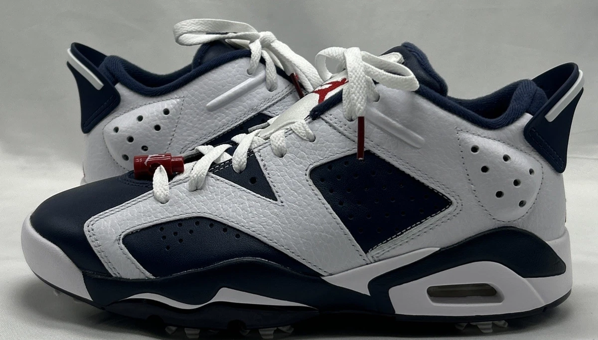 Jordan 6 Retro Golf Low Olympic for Sale | Authenticity Guaranteed