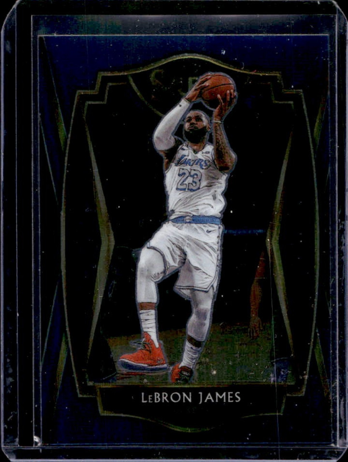 2020-21 Select LeBron James Blue Premier Level #113 Lakers