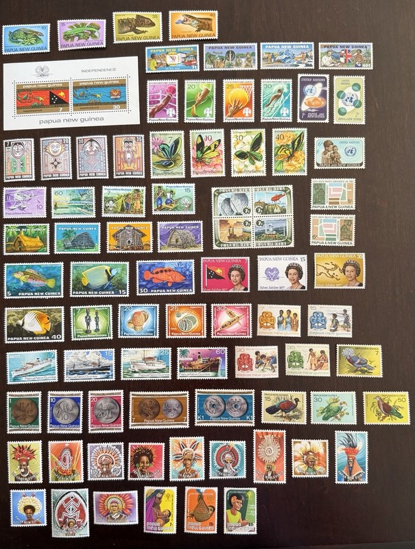 Papua New Guinea MNH full sets