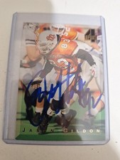 Jason Gildon Autograph Card