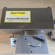 Accu-Finish Glendo Diamond Sharpener w/ 600 G & New 260 Grit Wheel Model AF-831