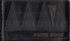 1962 Pontiac Facts Book Data Dealer Album Options Accessories Specs Features