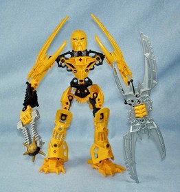 Lego Bionicle GLATORIAN LEGENDS (8984-8989) Bara Magna  Canisters & Instructions