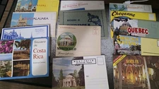 18 Postcard Folders US And Foreign