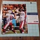 Peyton Manning & Andrew Luck PSA/DNA Certified Autographs 8"x10"