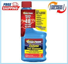 Star Tron Enzyme Fuel Treatment - Regular Gas Formula 8 oz - Treats 48 Gallons