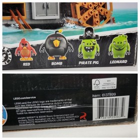 LEGO The Angry Birds Movie: Piggy Pirate Ship (75825) New Open Box ~620 Pieces