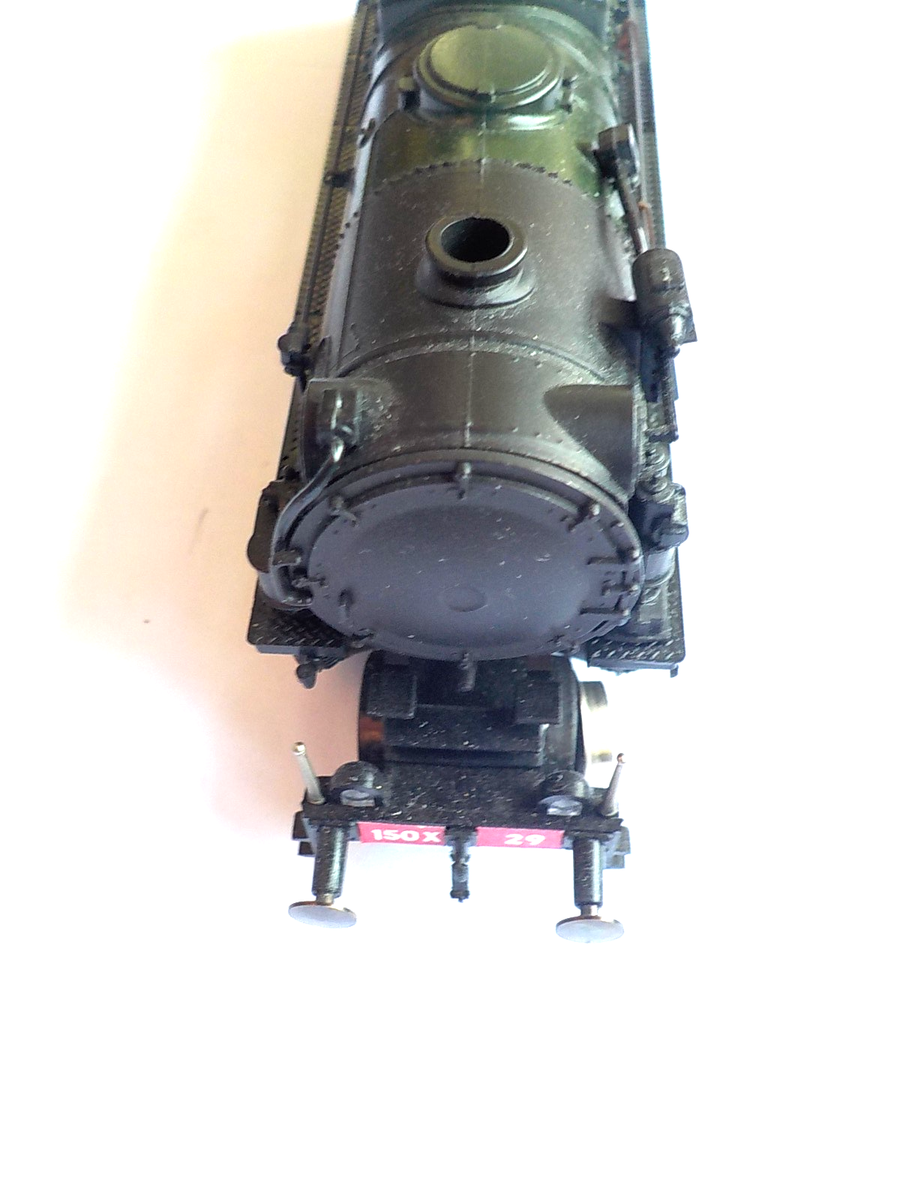 Locomotive à Vapeur Jouef HO 150 X 29 Verte SNCF Audun Le Roman #826500