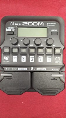 Zoom G1Four Multieffektpedal gebraucht zeitgetestet Gitarreneffekte kompakt