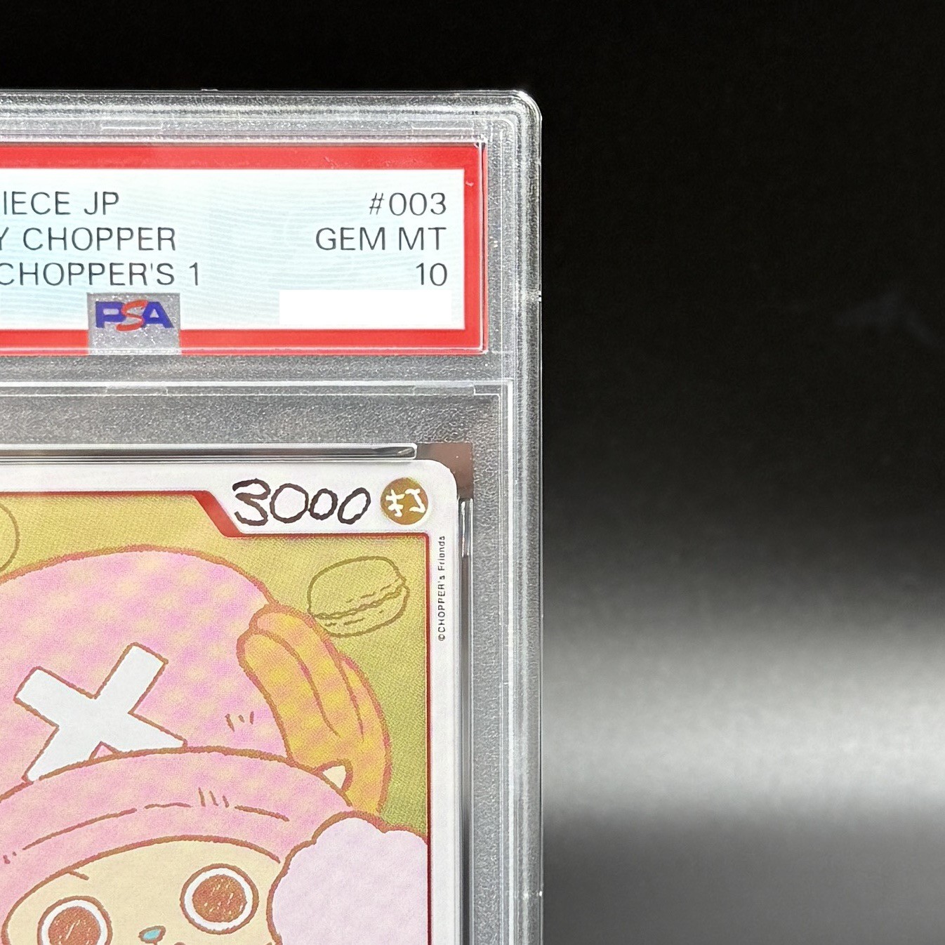 PSA 10 Chopper EB02-003 CHOPPER’s 1 Comic ONE PIECE Card Japanese 2026 Promo view 4