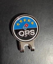 Domino's Pizza Enamel Clip 5 Star OPS *****