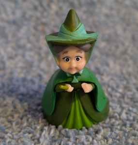 Disney Animators Collection Sleeping Beauty Green Fairy Godmother Fauna Figure