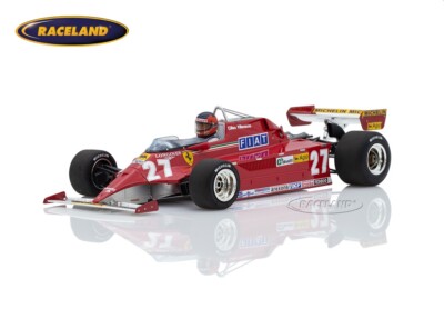 Ferrari 126 CK Sieger GP Monaco 1981 Gilles Villeneuve GP Replicas 1:18 GP016AWD