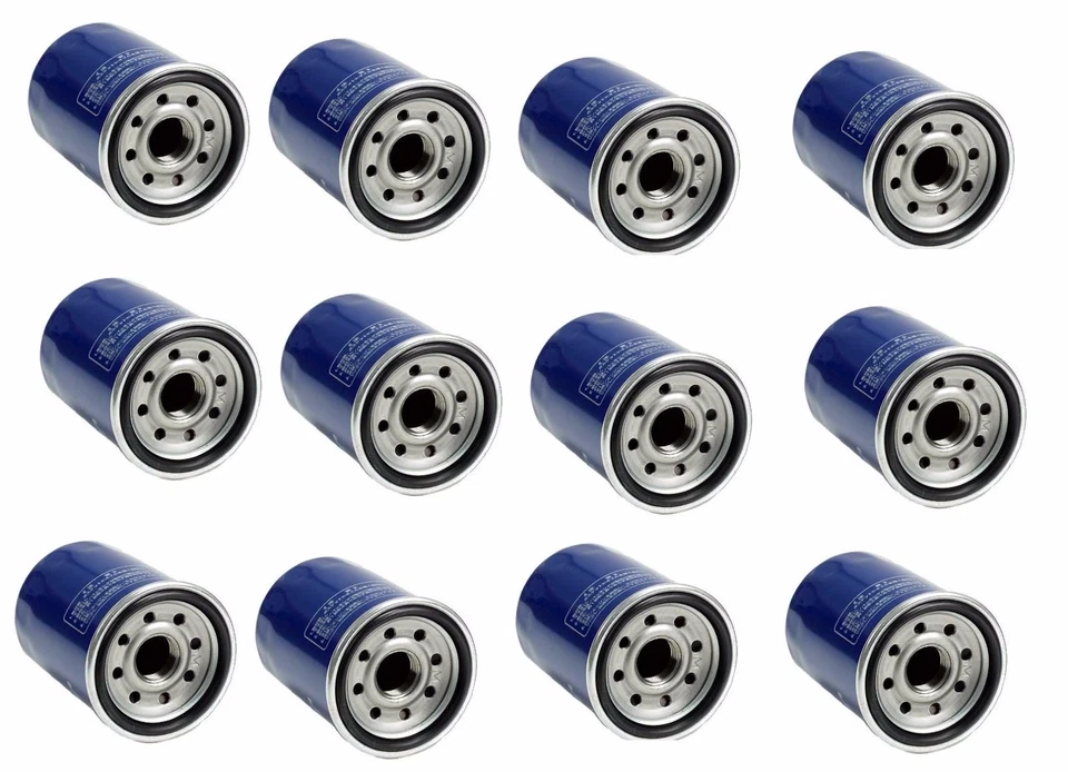 Conjunto de 12 filtros de óleo Union Sangyo 15400 PLM A01A para Acura CL Honda Saturn  - Imagem 2 de 2