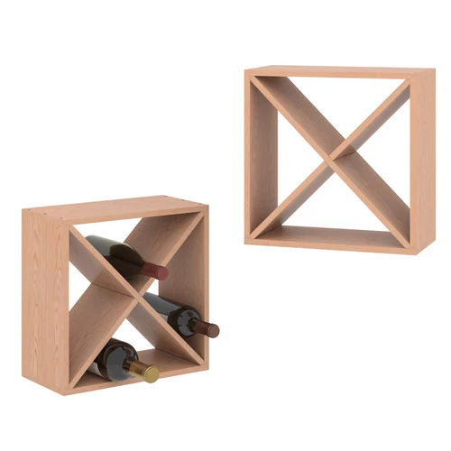 JAXPETY Freestanding Stackable Wine Rack - Thumbnail 5