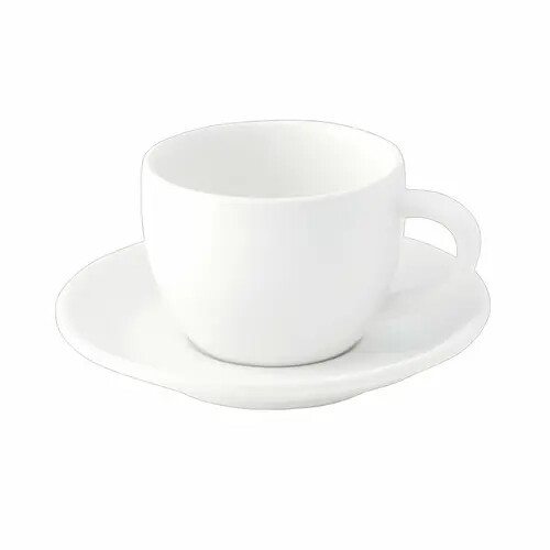 Oneida L5800000525 Luzerne Verge weiß 3,5 Unzen Porzellan Espressotasse - 4 Dutzend - Bild 1 von 1