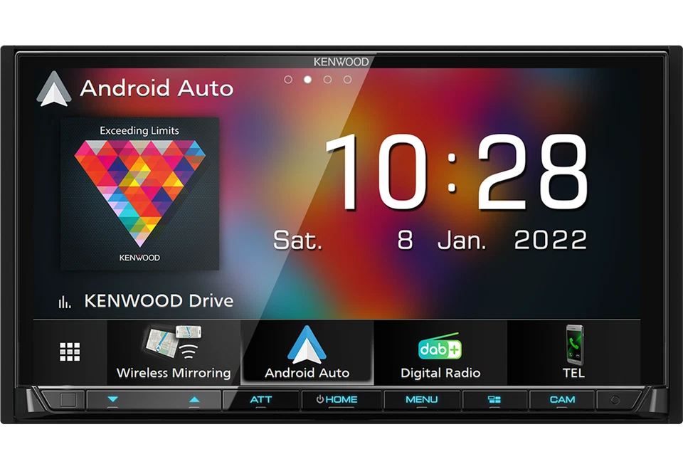Kenwood DMX-8021DABS Doppel-DIN MP3-Autoradio Touchscreen Bluetooth DAB USB - Bild 3 von 4