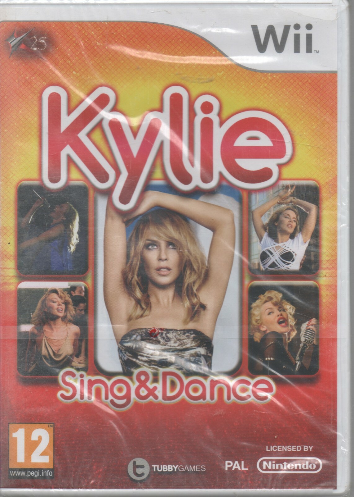 KYLIE SING AND DANCE NINTENDO Wii 2012 NEW SEALED