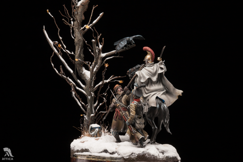 Retreat from Russia #1, Napoleonic army 54mm Painted Miniature Toy | Museum - Picture 5 of 7