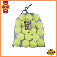 Athletic Works Pressureless Tennis Balls, Ideal For All Court Surfaces, 18 Balls