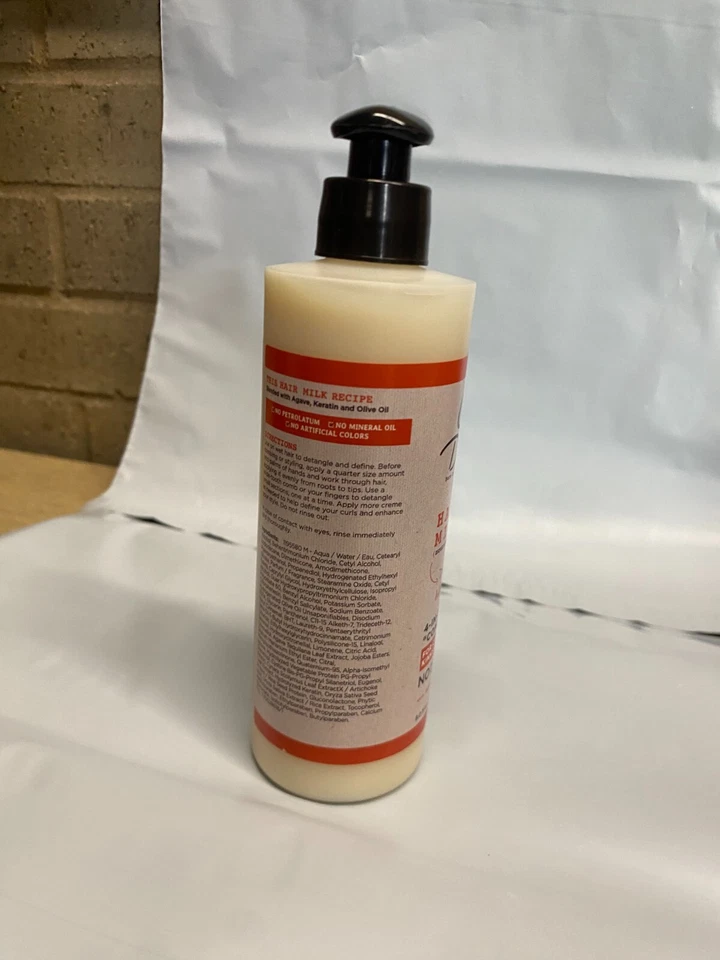 Leche capilar, acondicionador, acondicionador limpiador de rizos, para rizos, bobinas, torceduras y Foto 3 de 4