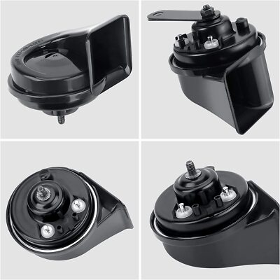 For Tesla Model S Model 3 Model X Model Y Roadster 2PC 12v Eletric Snail Horn