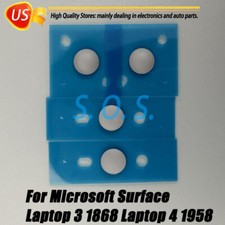 Set For Microsoft Surface Laptop 3 1868 Laptop 4 1958 Silver Laptop Rubber Feet