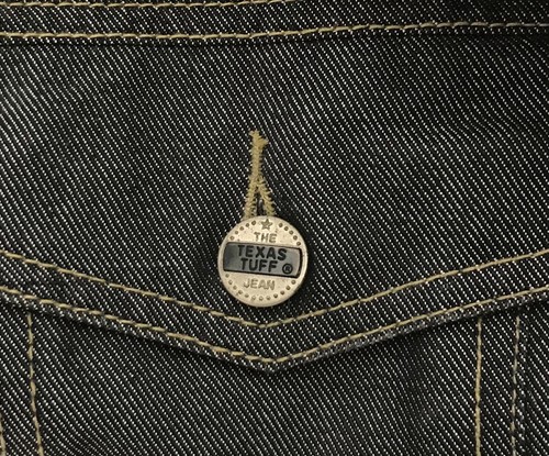 Texas Tuff Denim Jean Jacket Men's XL - Picture 7 of 7