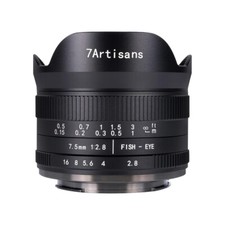 7artisans 7.5mm F2.8 Ver.II Manual Fisheye Le...