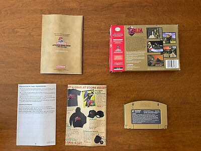 Legend of Zelda: Ocarina of Time - Collector's Edition, N64, CIB Gold  Cartridge