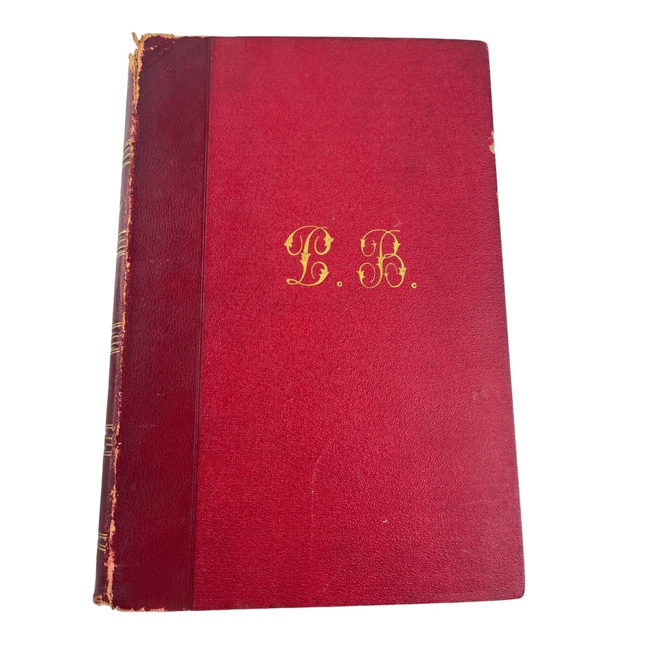 La Damnation De Faust Hector Berlioz Hardcover 1880 Edition Leather Red French Foto 2 de 4