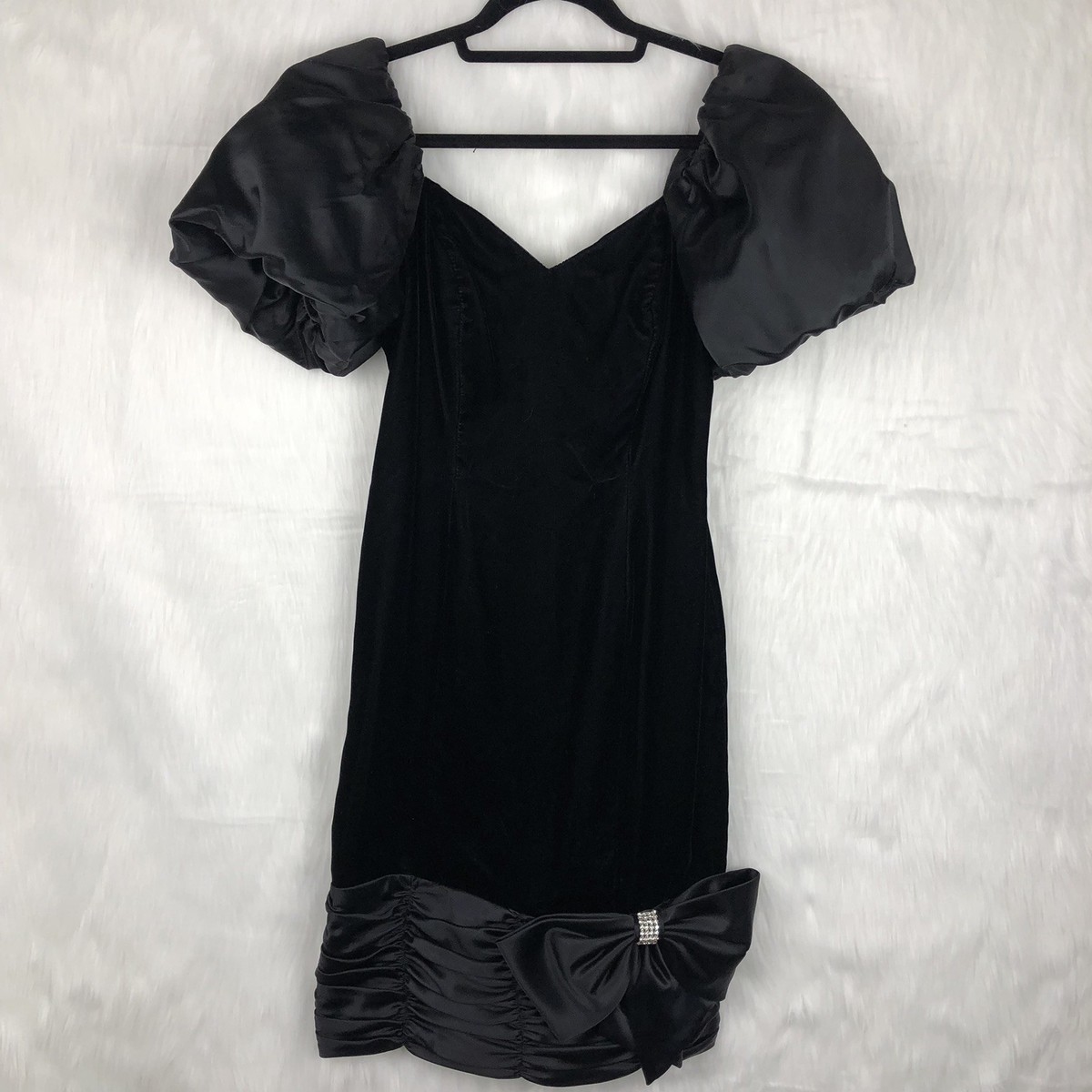big black puffy dress Plus Size Tiered Puff-Sleeve Maxi Dress White / 0X main image 0