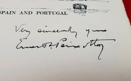 Ernest PEIXOTTO / Through Spain and Portugal Signed 1st Edition Book 1922 - Picture 2 of 12