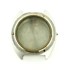 HEUER AUTAVIA VINTAGE 15630 CASE FOR PARTS OR REPAIRS...AS IS PROJECT STAINLESS