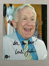 Leslie Jordan autographed signed 8x10 photo Beckett BAS COA Will & Grace Monk