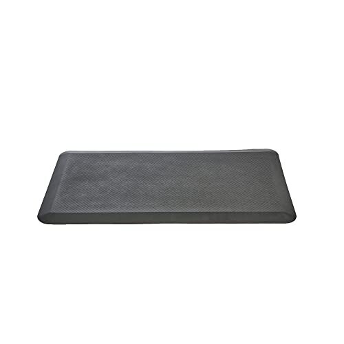 Anti-Fatigue Rubber Mat for Kitchen, Standing Desk, or Office Comfort-image