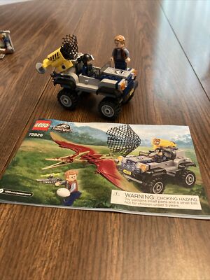LEGO 75926 Pteranodon Chase Jurassic World Set Incomplete Owen ACU