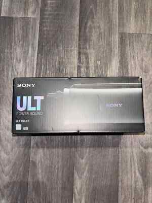 Sony ULT FIELD 1 Wireless Bluetooth Tragbarer Lautsprecher mit ULT POWER SOUND Schwarz