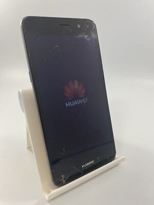 Huawei Y6 2017 MYA-L11 silber 16GB 5,0'' 13MP 2GB RAM Android Smartphone gesprungen