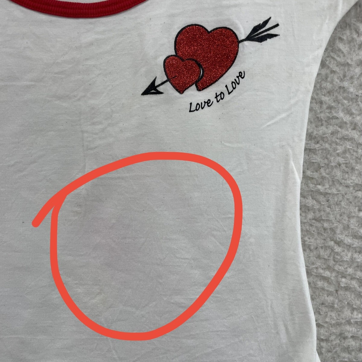 DOLCE & GABBANA レディース D&G ハート Tシャツ Dolce & Gabbana DG Love heart print jersey T-shirt
