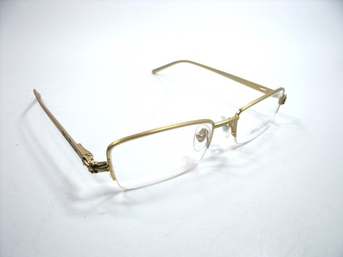 Silver Dagger Eyeglasses SIGNAT Cold C2 Clear Metal Size 51mm Optical Frame - Picture 2 of 4
