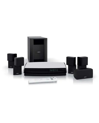BOSEホームシアターDVD AUX ボーズ、フロントだけで5.1ch再生するDVD/AVアンプ一体型システム