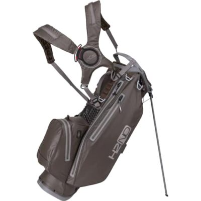 NEW Sun Mountain 2024 H2No 14W Stand Bag - Major Brwn-Gray