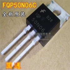 50 Pcs FQP50N06 50N06 Mosfet N-CH 60V 50A TO-220