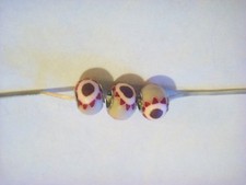 FIMO CLAY BEADS FOR BRACELETS OR PENDANTS D30