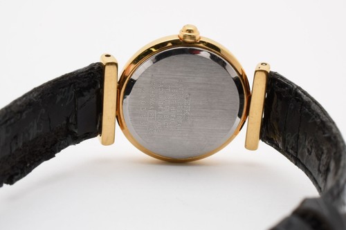 Rare Vintage▶️SEIKO LUCENT Uhr Quartz Roman Gold Color New Battery Japan #85 - Bild 11 von 15
