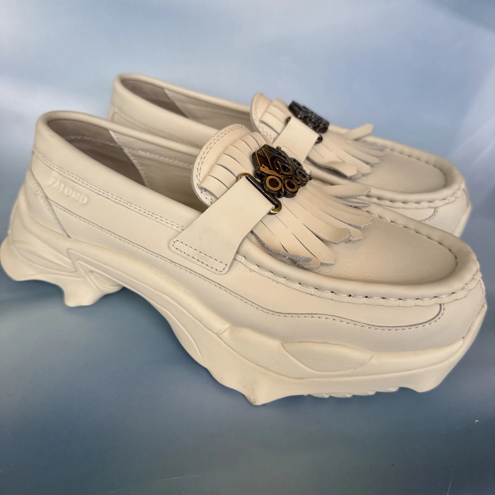 Mocassini uomo taglia 11 Puma Palomo X Nitefox bianco 39684001