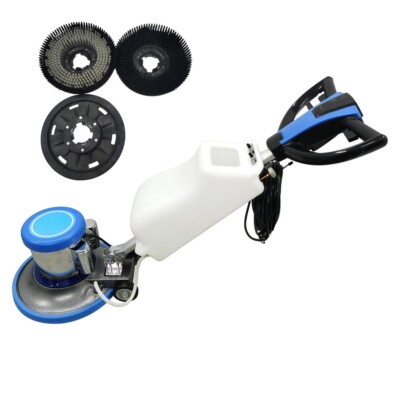 17'' Electric Cleaner Polisher Machine Floor Scrubber Buffer Burnisher Tile 110V